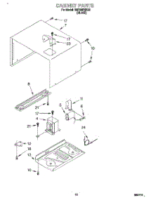 07 - Cabinet parts for Whirlpool Oven RM765PXBB2 from AppliancePartsPros.com