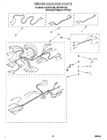 08 - Wiring Harness parts for Whirlpool Oven RB770PXYB0 from AppliancePartsPros.com