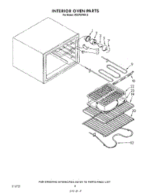 06 - Interior Oven parts for Whirlpool Range RS575PXR3 from AppliancePartsPros.com