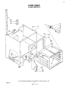 03 - Oven parts for Whirlpool Range RM973PXLT1 from AppliancePartsPros.com