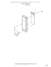 09 - Microwave Control parts for Whirlpool Oven RM765PXAB0 from AppliancePartsPros.com