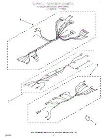 04 - Wiring Harness parts for Whirlpool Range RS6755XYN1 from AppliancePartsPros.com