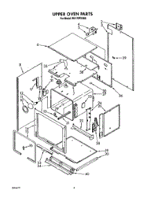 03 - Lit / Optional, Upper Oven parts for Whirlpool Oven RB170PXXB0 from AppliancePartsPros.com