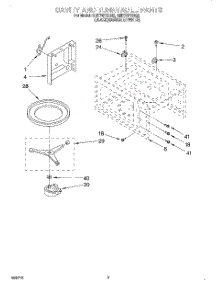 06 - Cavity And Turntable parts for Whirlpool Oven RM770PXBB2 from AppliancePartsPros.com