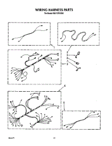 09 - Wiring Harness parts for Whirlpool Oven RB170PXXB0 from AppliancePartsPros.com