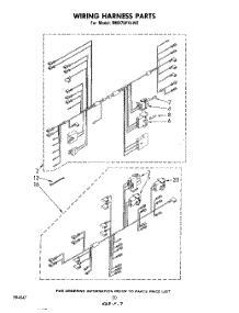 11 - Wiring Harness , Literature And Optional parts for Whirlpool Range RM975PXLW2 from AppliancePartsPros.com