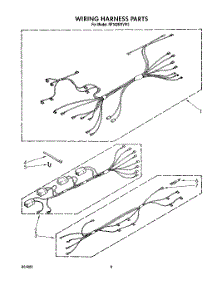 07 - Wiring Harness parts for Whirlpool Range RF302BXVW3 from AppliancePartsPros.com