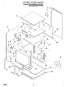02 - Upper Oven parts for Whirlpool Oven RB770PXBB2 from AppliancePartsPros.com