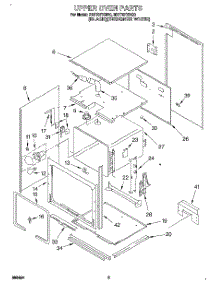 02 - Upper Oven parts for Whirlpool Oven RB770PXBQ0 from AppliancePartsPros.com