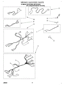 08 - Wiring Harness parts for Whirlpool Oven RB770PXBQ0 from AppliancePartsPros.com