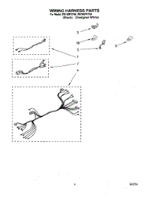 06 - Wiring Harness, Optional parts for Whirlpool Oven RB160PXYB4 from AppliancePartsPros.com