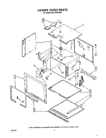 04 - Lower Oven, Optional parts for Whirlpool Oven RB170PXXW3 from AppliancePartsPros.com