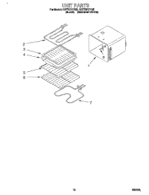 07 - Unit parts for Whirlpool Oven RB770PXYB5 from AppliancePartsPros.com