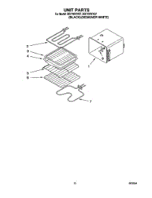 07 - Unit parts for Whirlpool Oven RB770PXYQ7 from AppliancePartsPros.com