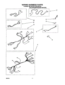 08 - Wiring Harness parts for Whirlpool Oven RB770PXYQ7 from AppliancePartsPros.com
