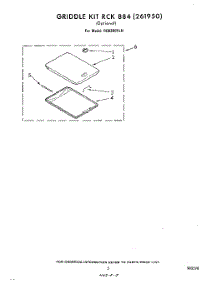 05 - Griddle Kit Rck884 parts for Whirlpool Cooktop RC8300XLH from AppliancePartsPros.com