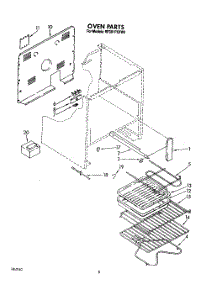06 - Oven (Continued), Optional parts for Whirlpool Range RF391PXXW0 from AppliancePartsPros.com
