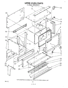 06 - Upper Oven parts for Whirlpool Range RE963PXKT1 from AppliancePartsPros.com