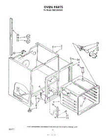 03 - Oven parts for Whirlpool Range RM978BXSW0 from AppliancePartsPros.com