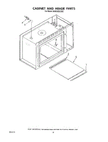 10 - Cabinet And Hinge parts for Whirlpool Range RM978BXSW0 from AppliancePartsPros.com
