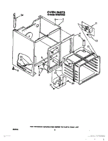 05 - Oven parts for Whirlpool Range RF302PXXQ0 from AppliancePartsPros.com