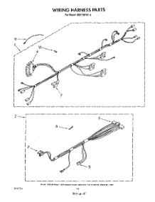 10 - Wiring Harness , Literature And Optional parts for Whirlpool Oven RM778PXT4 from AppliancePartsPros.com