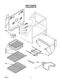 05 - Unit, Optional parts for Whirlpool Range RF396PCYW1 from AppliancePartsPros.com