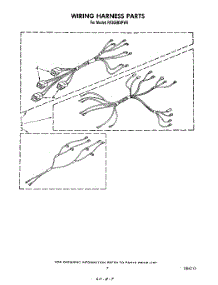 06 - Wiring Harness parts for Whirlpool Range RF306BXPW0 from AppliancePartsPros.com