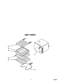 08 - Unit parts for Whirlpool Oven RB770PXYB2 from AppliancePartsPros.com
