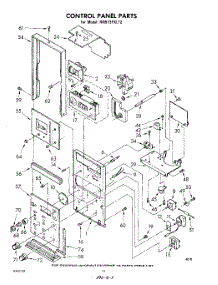 07 - Control Panel parts for Whirlpool Range RM973PXLT2 from AppliancePartsPros.com