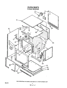 03 - Oven parts for Whirlpool Oven RB760PXXB0 from AppliancePartsPros.com