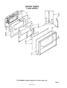 06 - Door parts for Whirlpool Range RS676PXL0 from AppliancePartsPros.com
