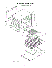 03 - Internal Oven parts for Whirlpool Range RF010EXRW2 from AppliancePartsPros.com