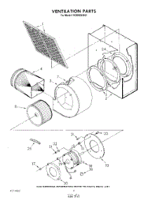 03 - Ventilation parts for Whirlpool Cooktop RC8950XRH2 from AppliancePartsPros.com