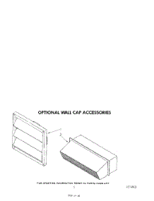 04 - Optional Wall Caps parts for Whirlpool Cooktop RC8950XRH2 from AppliancePartsPros.com