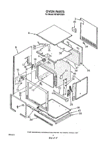 03 - Oven parts for Whirlpool Oven RB760PXXW0 from AppliancePartsPros.com