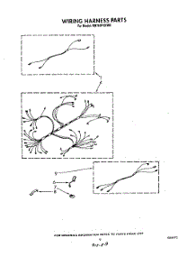 07 - Wiring Harness parts for Whirlpool Oven RB760PXXW0 from AppliancePartsPros.com