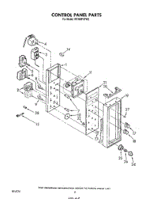 05 - Control Panel parts for Whirlpool Range RE960PXPW2 from AppliancePartsPros.com