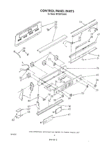 04 - Control Panel parts for Whirlpool Range RF398PXWW0 from AppliancePartsPros.com