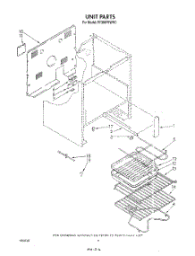 06 - Unit , Literature And Optional parts for Whirlpool Range RF398PXWW0 from AppliancePartsPros.com