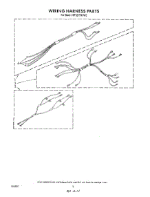06 - Wiring Harness parts for Whirlpool Range RF327PXVW2 from AppliancePartsPros.com