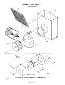 03 - Ventilation parts for Whirlpool Cooktop RC8950XRH0 from AppliancePartsPros.com