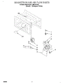 05 - Magnetron And Air Flow, Optional parts for Whirlpool Oven RM770PXAB1 from AppliancePartsPros.com