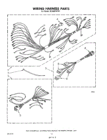 09 - Wiring Harness parts for Whirlpool Range RE960PXPW1 from AppliancePartsPros.com