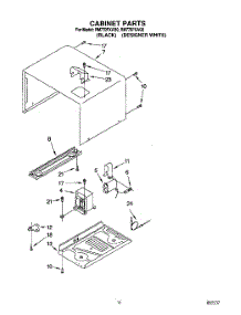 07 - Cabinet parts for Whirlpool Oven RM770PXAB0 from AppliancePartsPros.com