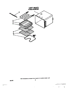 06 - Unit parts for Whirlpool Oven RB760PXXB1 from AppliancePartsPros.com