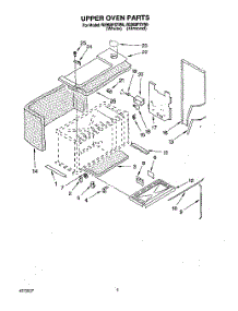 06 - Upper Oven parts for Whirlpool Range RE960PXYW0 from AppliancePartsPros.com