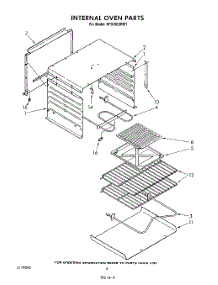 03 - Internal Oven parts for Whirlpool Range RF010EXRW1 from AppliancePartsPros.com