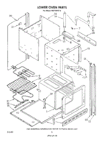 05 - Lower Oven parts for Whirlpool Oven RB770PXT0 from AppliancePartsPros.com