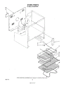 05 - Oven , Literature And Optional parts for Whirlpool Range RF395PXPW1 from AppliancePartsPros.com